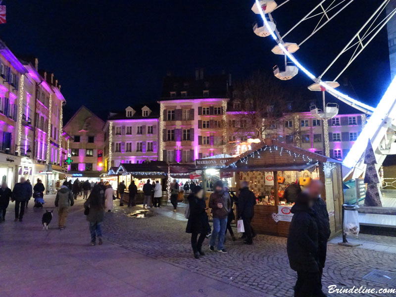 Chalets du Marché de Noël de Mulhouse