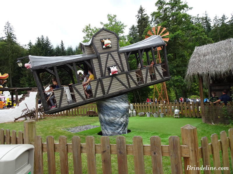 Parc attraction Fraipertuis - Jeanménil - Vosges - la tornade