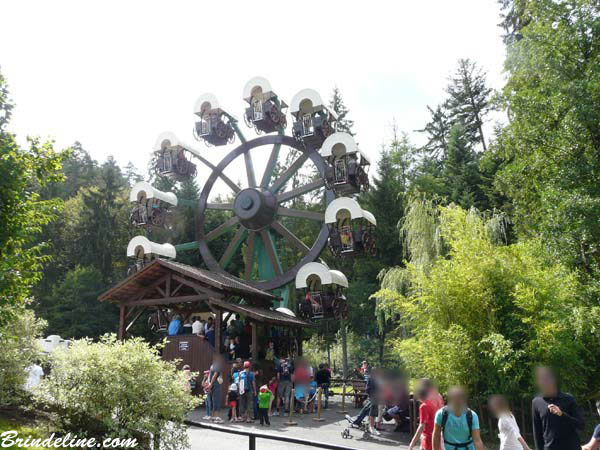 Parc attraction Fraipertuis - Jeanménil - Vosges - La roue panoramique