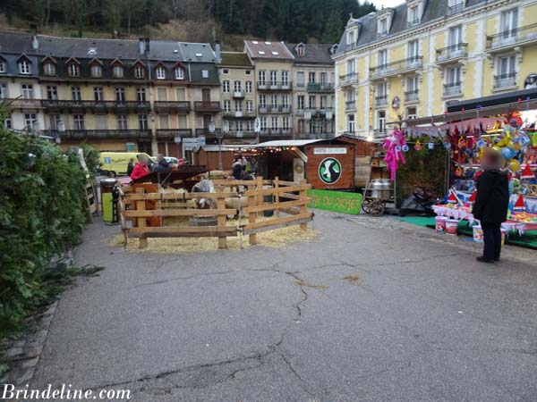 Marché de Noël à Plombières les Bains (88) en 2017