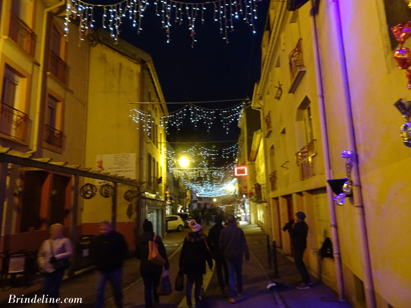 illuminations du marché de Noël de Plombières les Bains