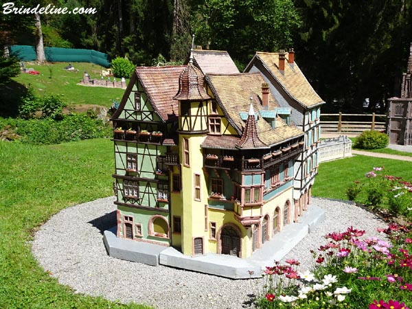Maison Pfister à Colmar - Parc Miniature de Plombières les Bains (Vosges)