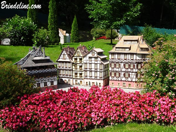 Petite France à Strasbourg - Parc Miniature de Plombières les Bains (Vosges)