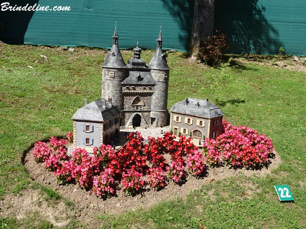Porte de la Craffe à Nancy - Parc Miniature de Plombières les Bains (Vosges)
