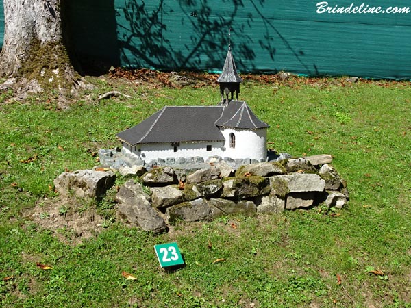 Chapelle de Ventron - Parc Miniature de Plombières les Bains (Vosges)