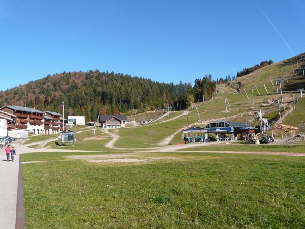 Station de ski de la Bresse en automne