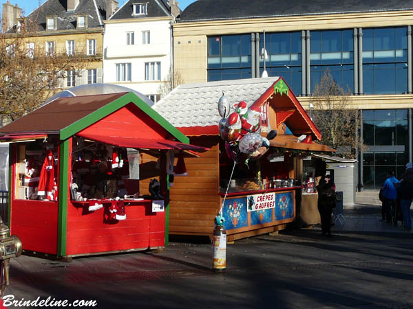 Marché de Noël à Metz - chalet