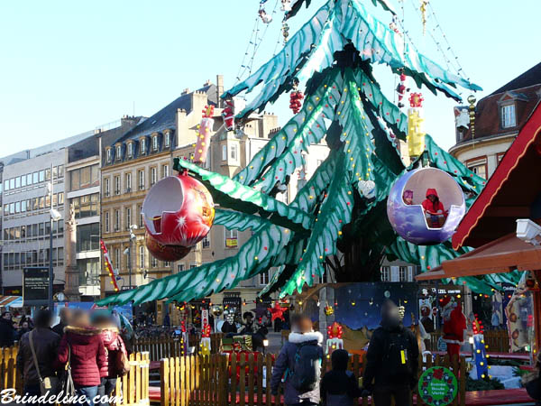 Marché de Noël à Metz - décoration