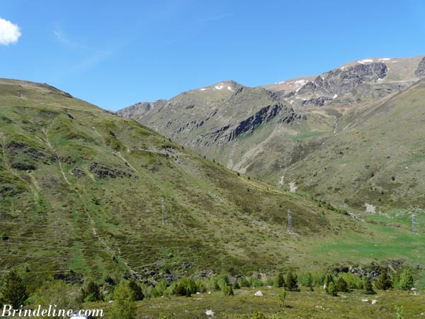 les Pyrénées depuis Font-Romeu - Pyrénées Orientales