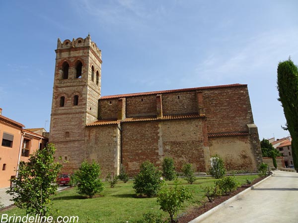 Eglise de Saint-Cyprien village - Pyrénées Orientales