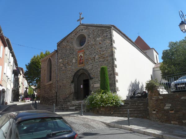 Golfe de St-Tropez - église du village de Cogolin