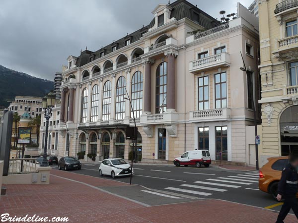 Principauté de Monaco - immeubles aux abords du Casino