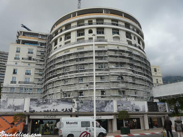 Principauté de Monaco - immeuble en réhabilitation