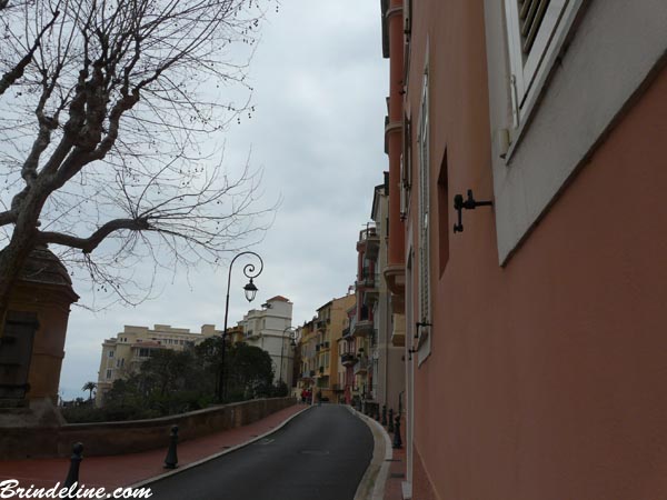 Principauté de Monaco - ruelle du centre-ville
