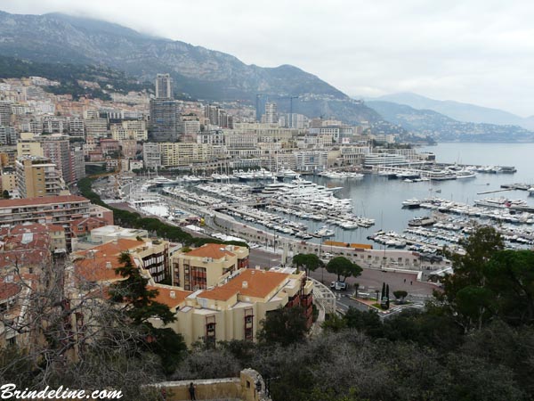 Principauté de Monaco - vue du port