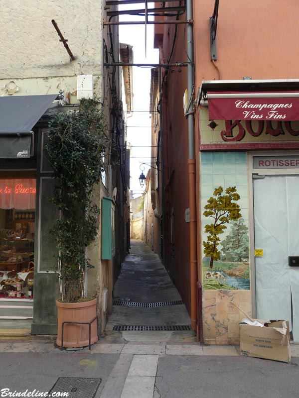Ruelle de la Ville de Saint-Tropez - Var