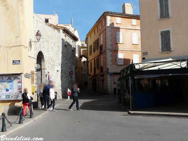 Rues de la ville de Saint-Tropez - Var