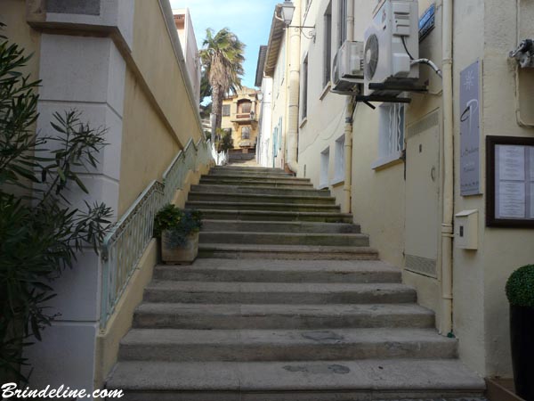 Golfe de St-Tropez - escalier Sainte Maxime (Var)