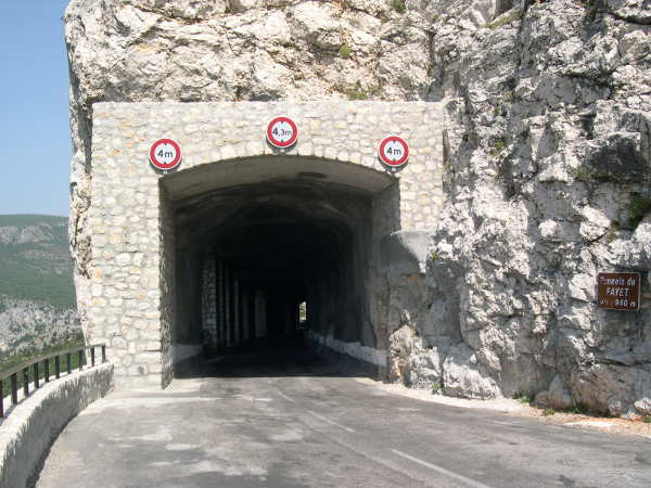 Gorges du Verdon tunnel du Fayet - Provence - Alpes - Côte d'Azur