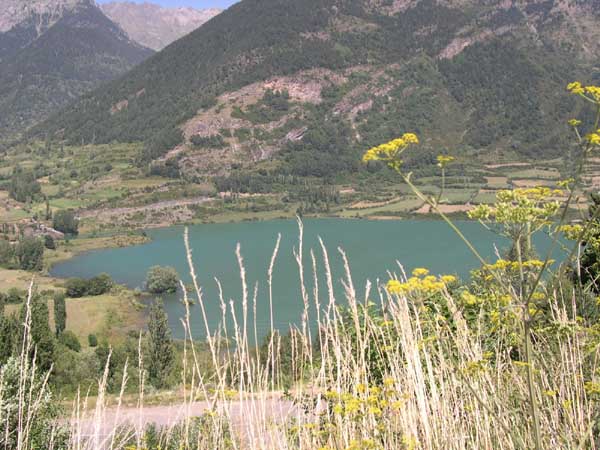 Lac des Pyrénées  côté espagnol