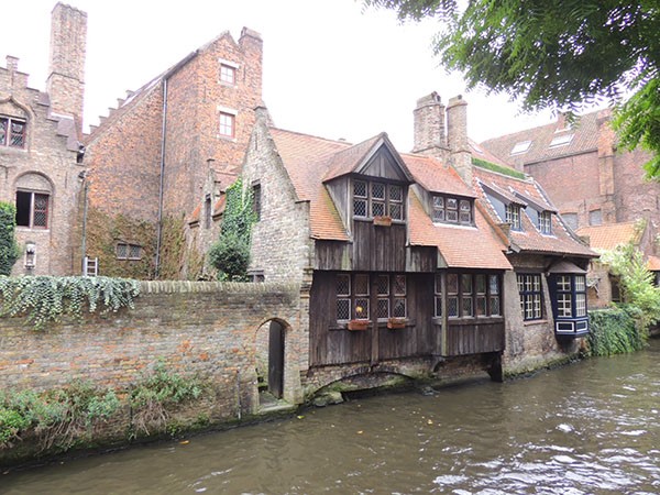 Canaux de la Petite Venise à Bruges