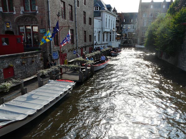 Canaux de la Petite Venise à Bruges