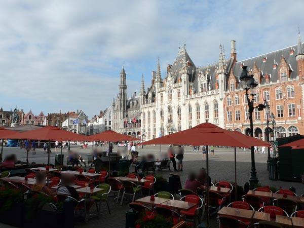 la Grande-Place de Bruges