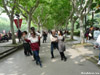 Danse et musique au parc Fusing à Shanghai