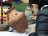 Atelier de poterie cloisonnée