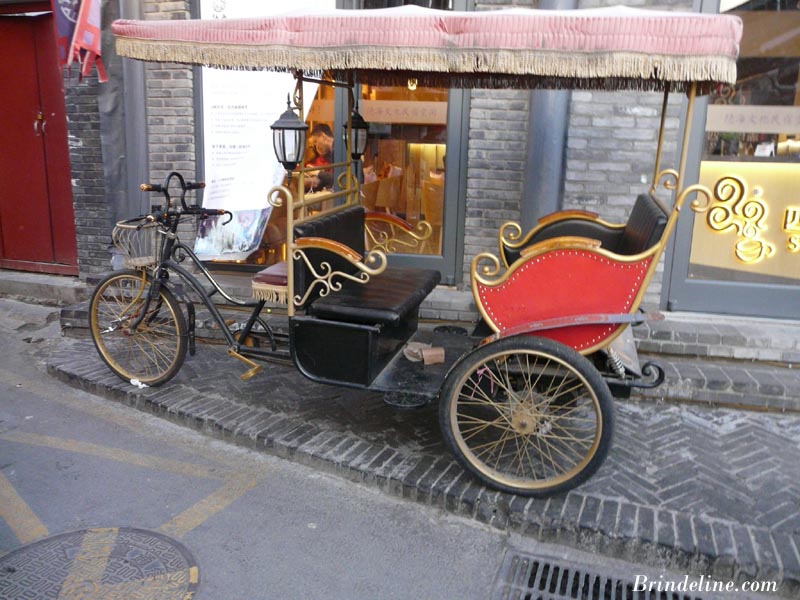 Vélo taxi chinois