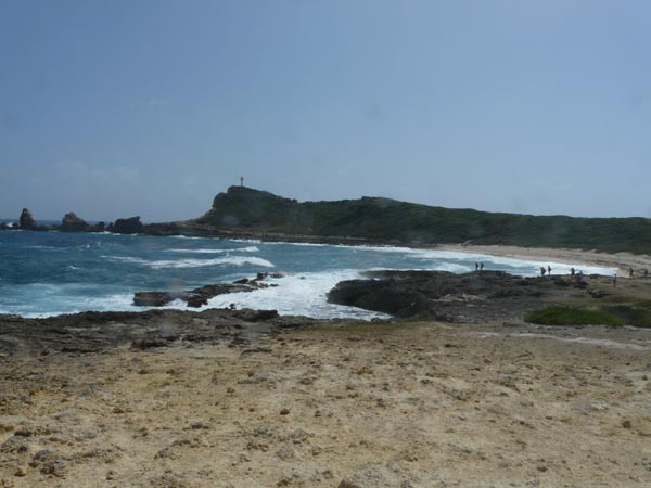 Pointe du château saint François - La Guadeloupe