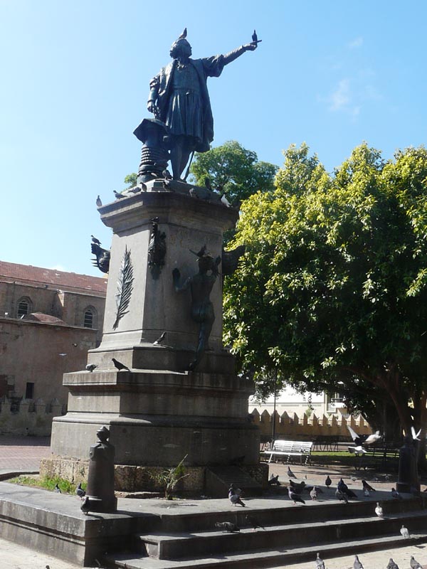 statue de Christophe Colomb - Saint-Domingue