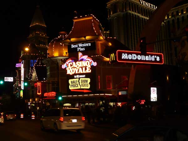 illuminations de Las Vegas - Ouest américain