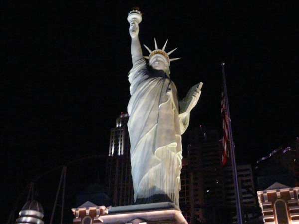 statue de la Liberté à Las Vegas - Ouest américain