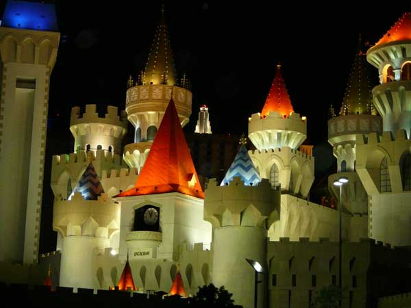 château à Las Vegas - Ouest américain