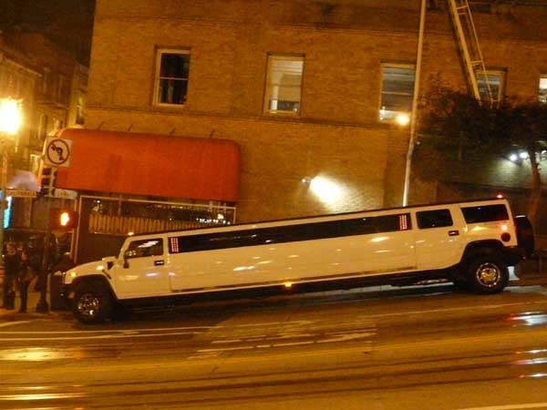 limousine à San Francisco  (Ouest américain)